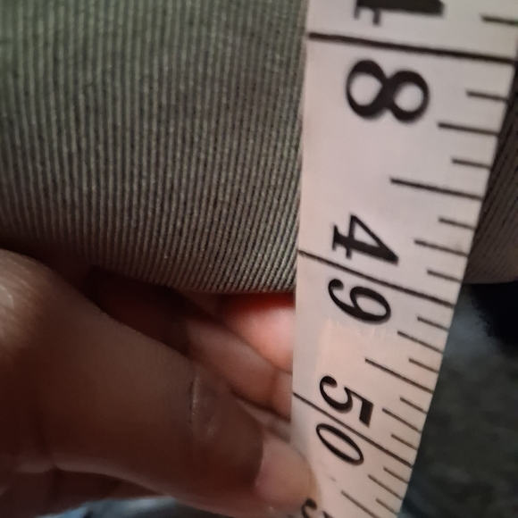 Utex Green Long Coat - Picture 4 of 10